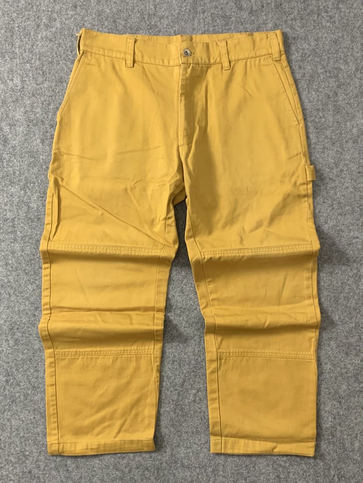 Japanese Brand × Vintage Vintage Sweet Brown 'Broken Base' Carpenter DoubleKneepants Size US 30 / EU 46 - 1 Thumbnail