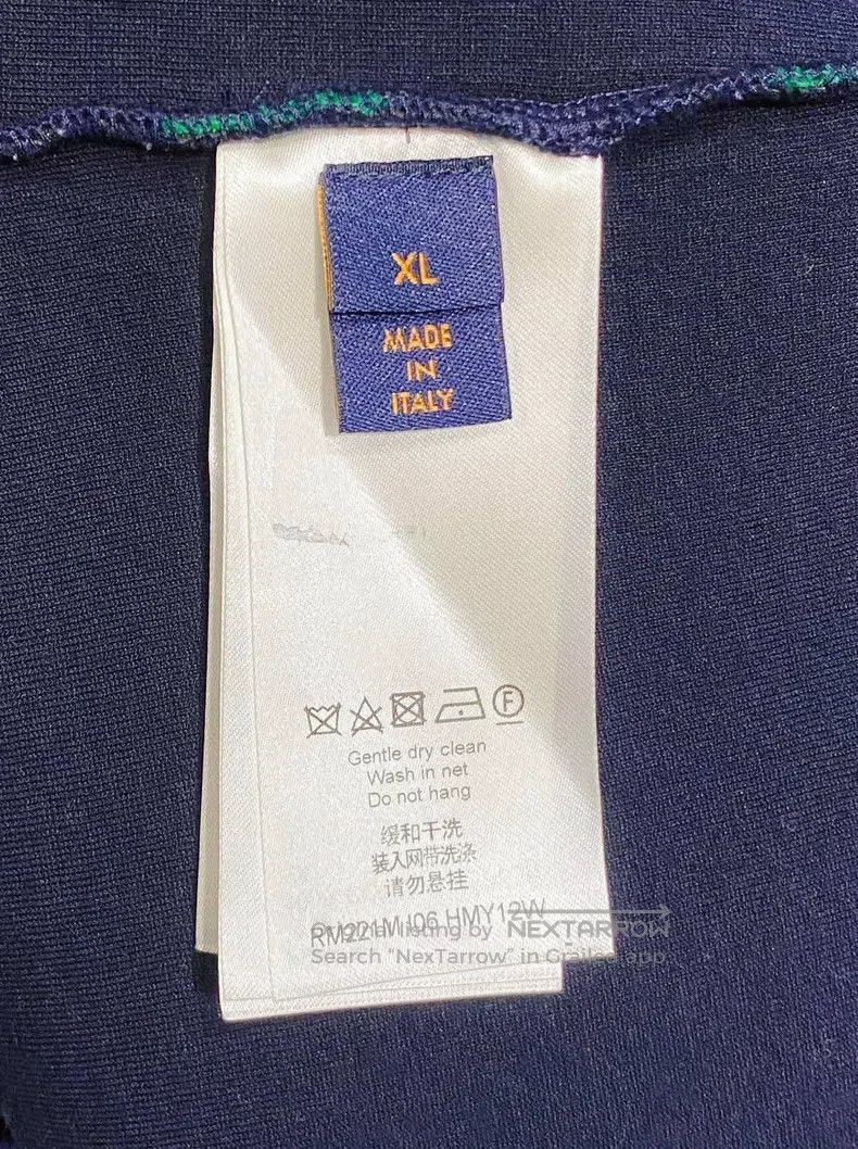 Louis Vuitton Louis Vuitton Blue-green gradient full-printed logo sweats Size US XL / EU 56 / 4 - 3 Thumbnail