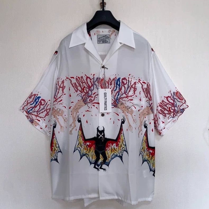 Wacko Maria wacko maria short-sleeved shirt 2503-Nextarrow Size US M / EU 48-50 / 2 - 1 Thumbnail