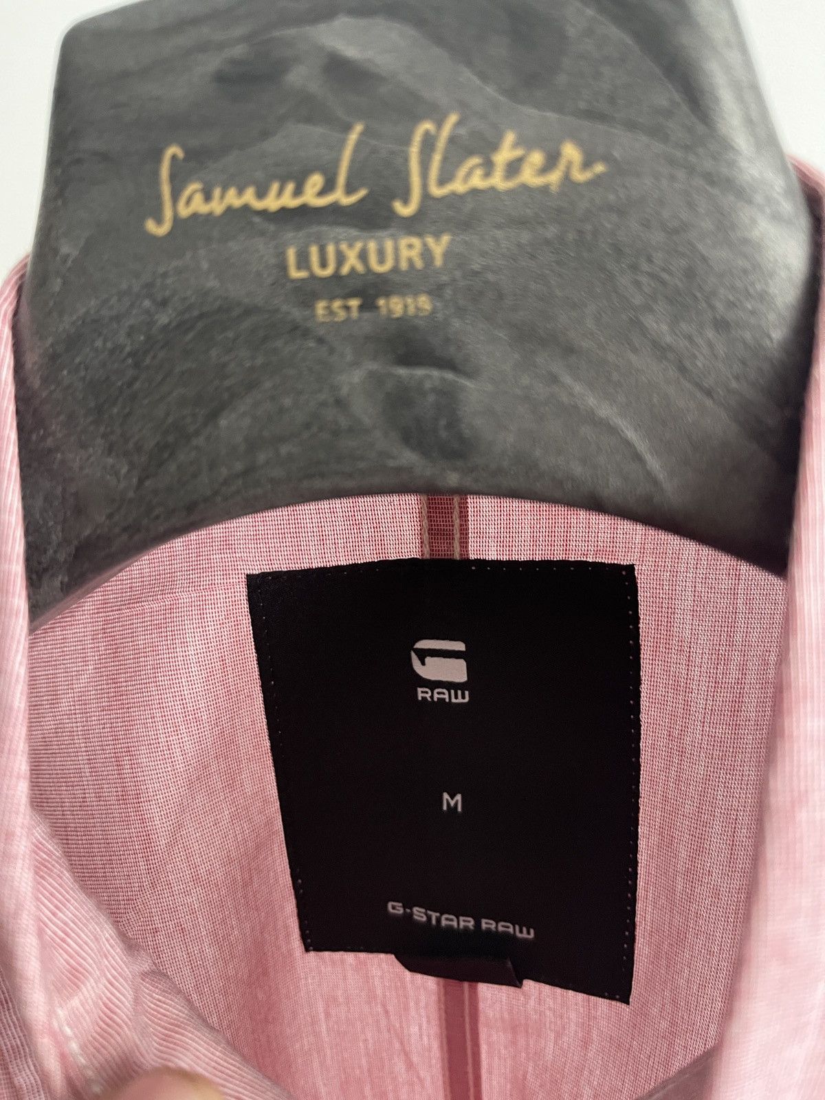 G-Star G-Star RAW Landoh Shirt – Pink Melange M Size US M / EU 48-50 / 2 - 3 Thumbnail