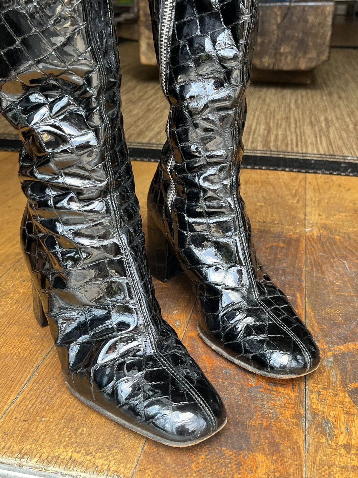 Dolce & Gabbana Dolce & Cabana vintage boots Size US 5.5 / IT 35.5 - 1 Thumbnail
