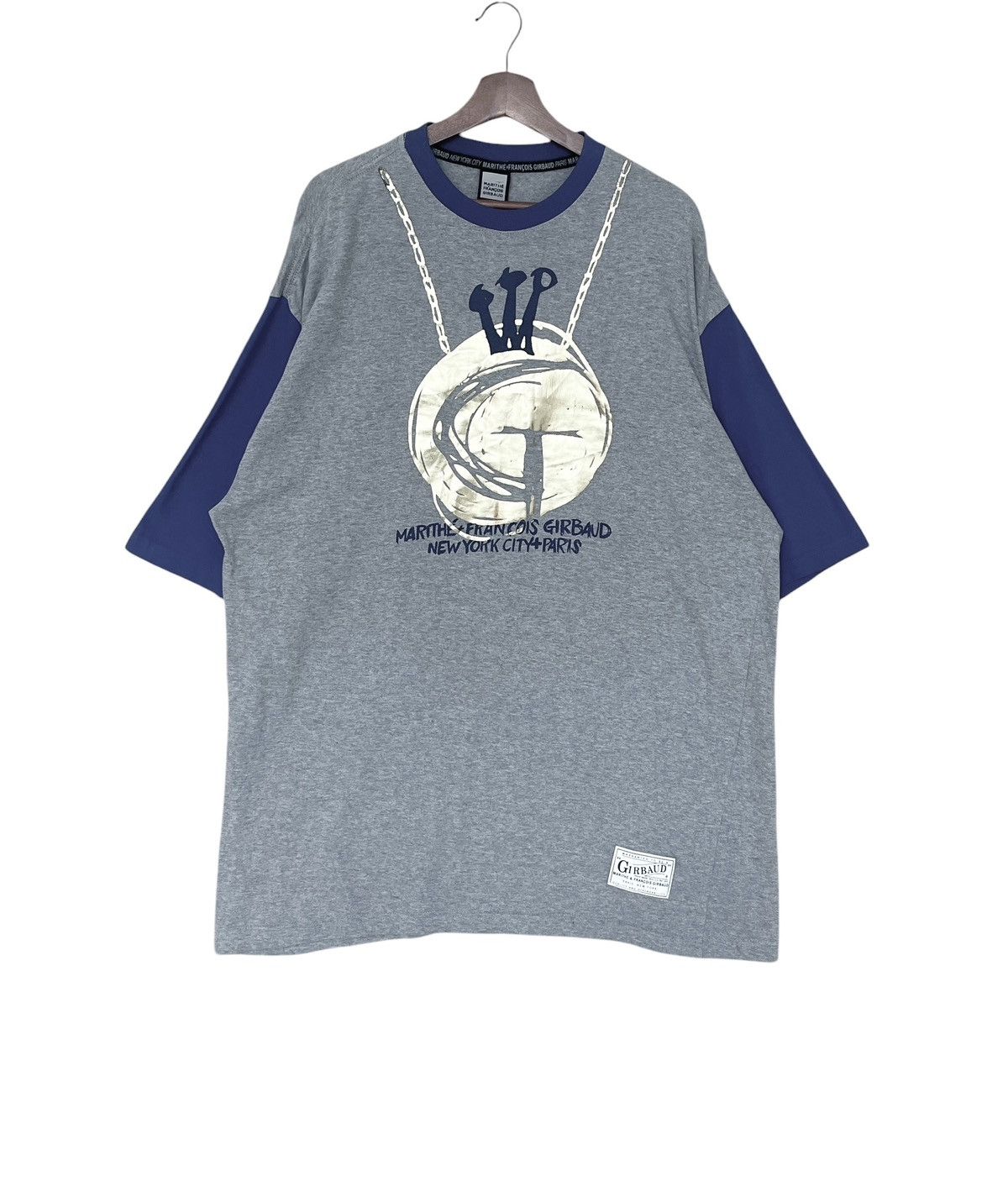 Marithe + Francois Girbaud × Rap Tees × Vintage Vintage Brand Marithe Francois Girbaud Baggy T-shirt 1990s Size US XL / EU 56 / 4 - 1 Thumbnail
