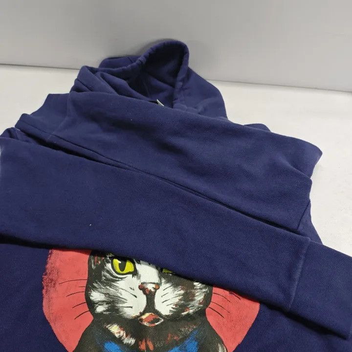 Gucci Gucci Gucci Purple Cat Graphic Hoodie -2506 Size US M / EU 48-50 / 2 - 4 Thumbnail