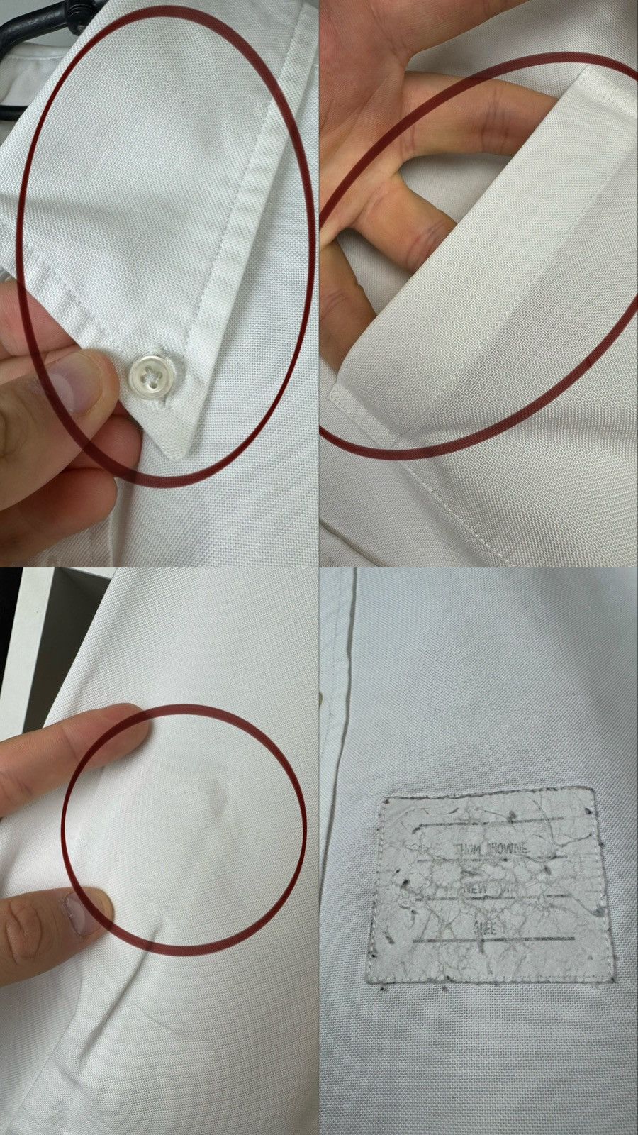 Thom Browne Thom Browne Button-Down Shirt Long Sleeve Size 1 Size US S / EU 44-46 / 1 - 13 Thumbnail
