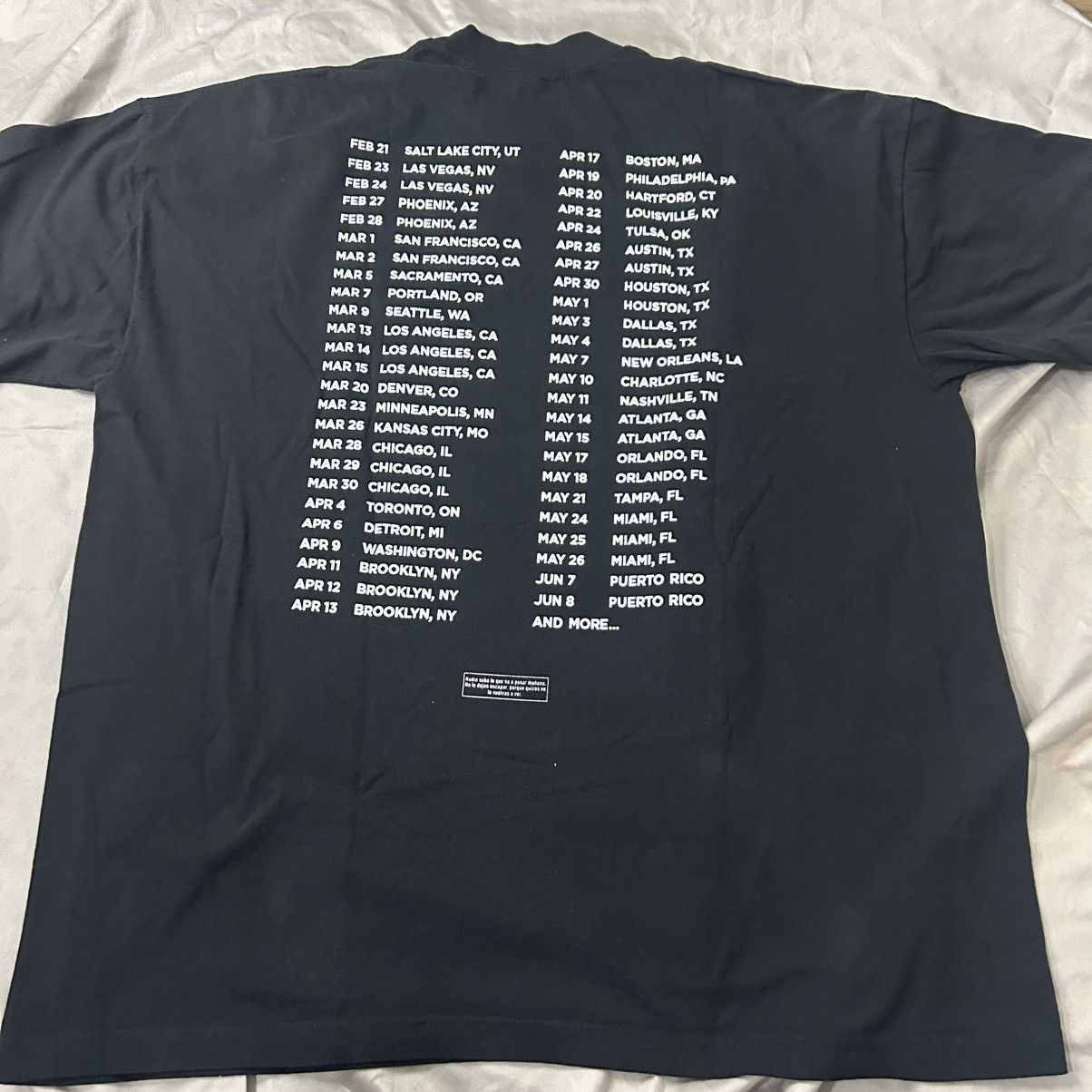 Other Bad Bunny "Most Wanted Tour" graphic t-shirt Size US XXL / EU 58 / 5 - 3 Thumbnail