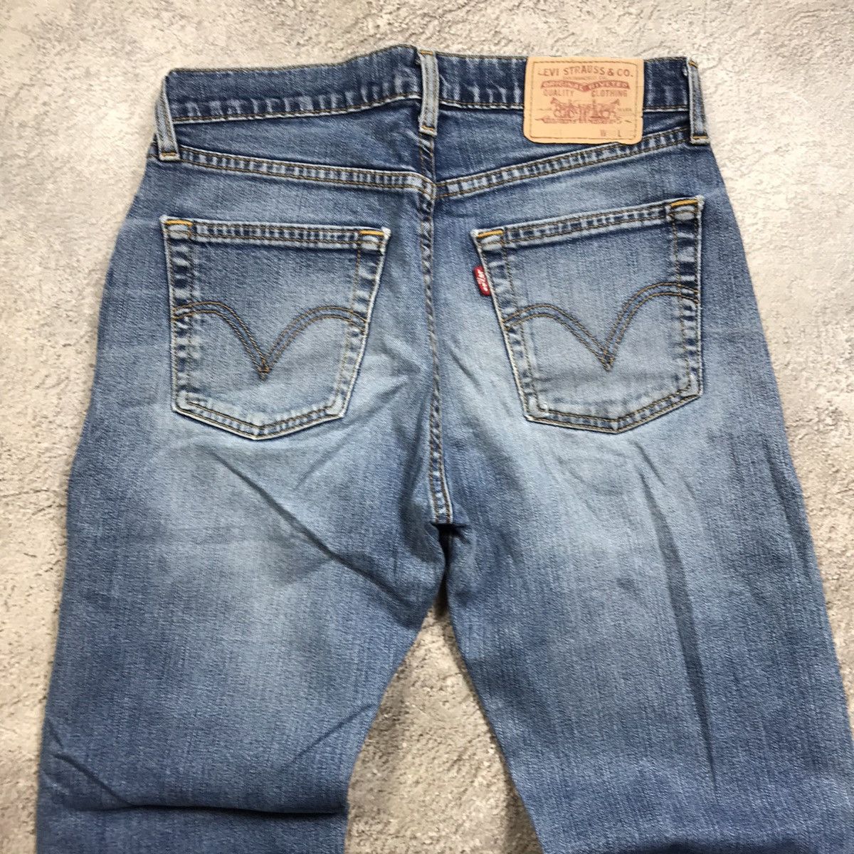Vintage Vintage 90s Levis Distressed Baggy Jeans Grunge Thrashed 30 Size US 30 / EU 46 - 5 Thumbnail