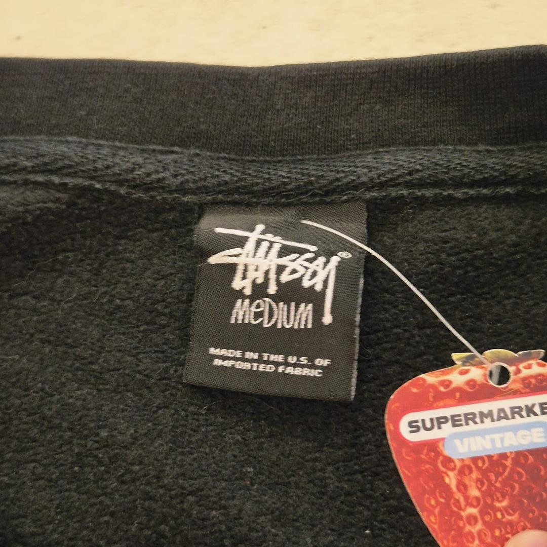 Stussy Stussy x Pain o Chokolat Black Sweater (M) Size US M / EU 48-50 / 2 - 3 Thumbnail