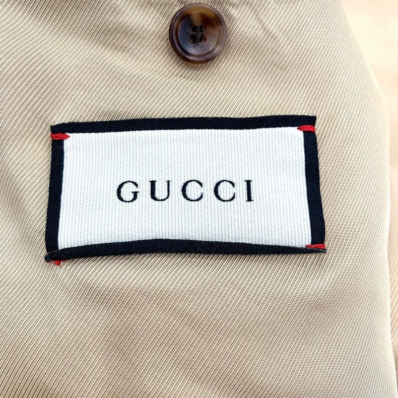 Gucci Gucci White logo striped cotton zipper jacket 2501-Nextarro Size US M / EU 48-50 / 2 - 6 Thumbnail
