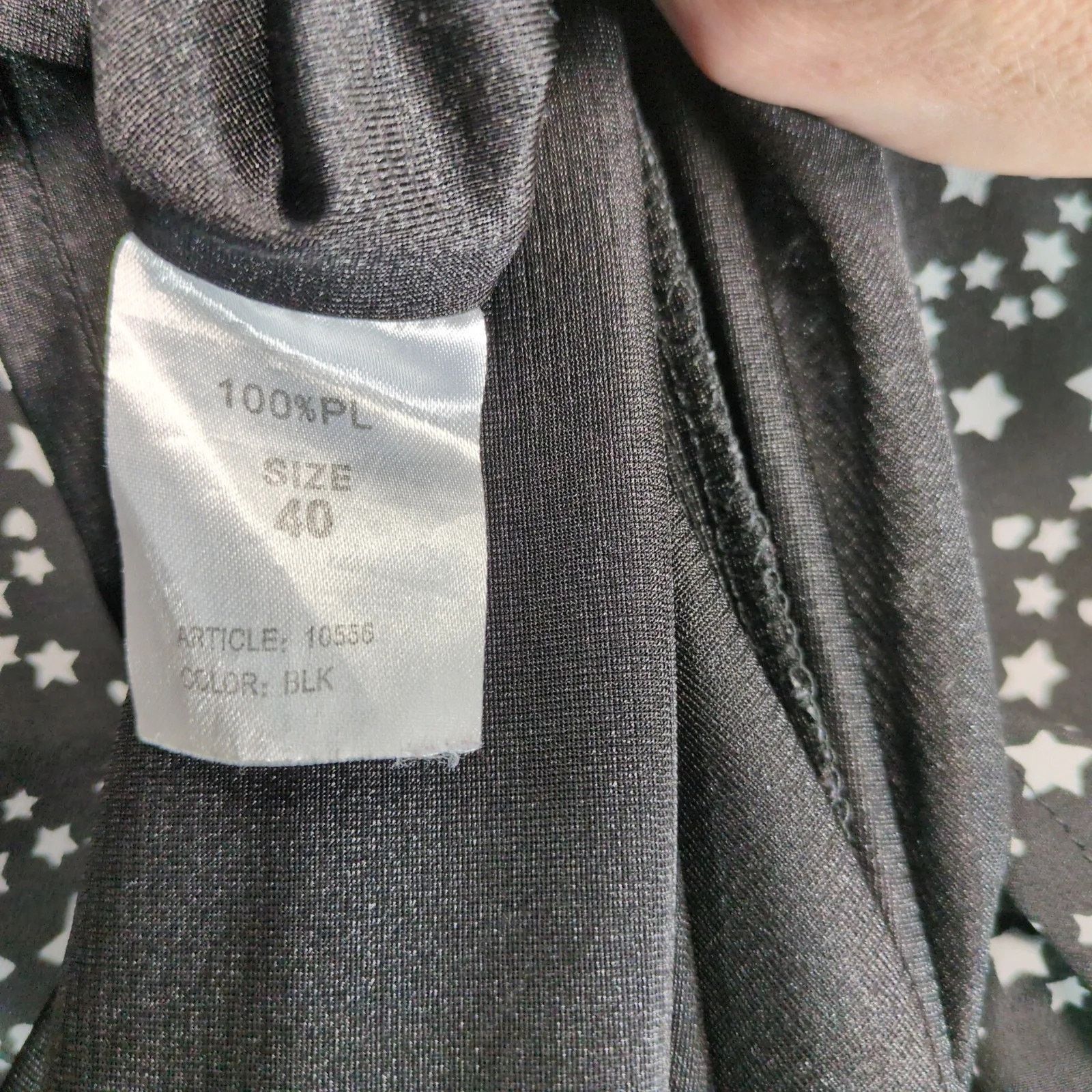 Pierre Cardin Pierre Cardin Paris Hearts & Stars Print Black White Dress M Size M / US 6-8 / IT 42-44 - 4 Thumbnail