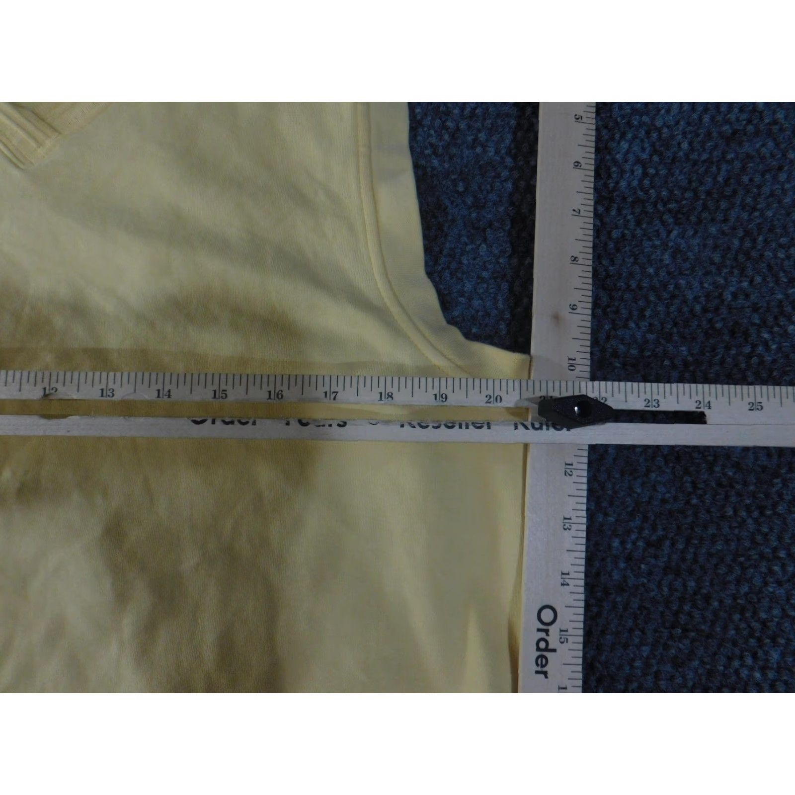 Vintage Bobby Jones Sweater Vest Mens L Yellow V-Neck Pima Cotton Golf Vest Size US L / EU 52-54 / 3 - 5 Thumbnail