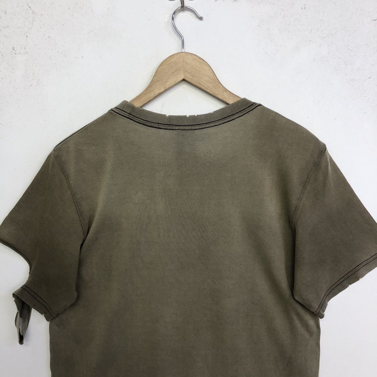 Japanese Brand × Number (N)ine × Takahiromiyashita The Soloist. NUMBER (N)INE FW 2004 “SAVE THE ENVIRONMENT” MESSAGE T-SHIRT Size US M / EU 48-50 / 2 - 14 Thumbnail