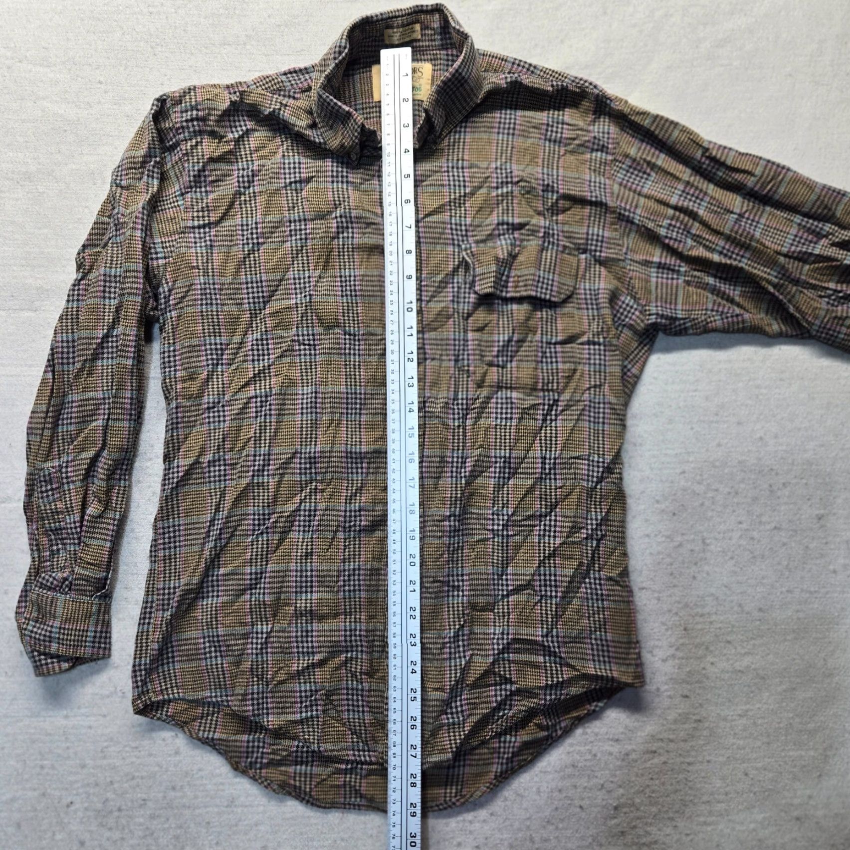 London Fog VINTAGE London Fog Shirt Mens M Brown Flannel Button-Up Plaid 90s Theme London Fog Outdoors Unlimited Size US M / EU 48-50 / 2 - 6 Thumbnail