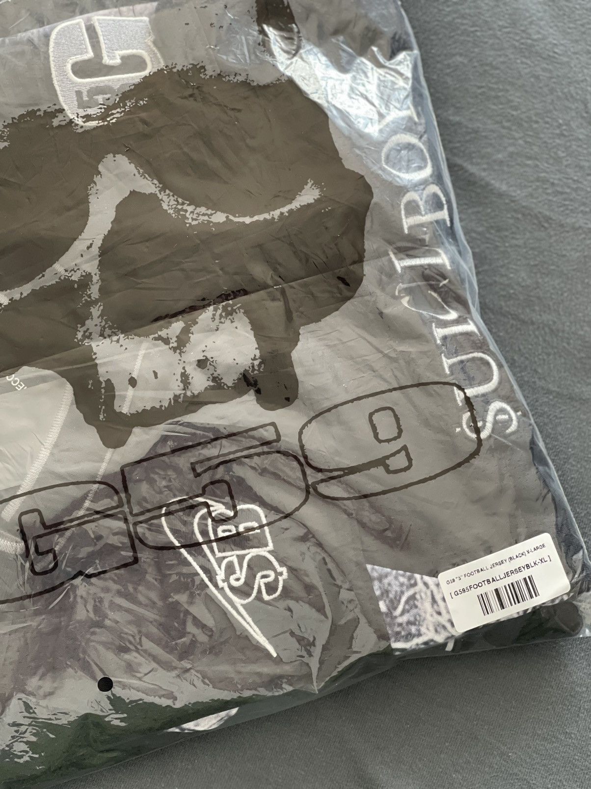 G59 Records G59 “5” FOOTBALL JERSEY (BLACK) Size US XL / EU 56 / 4 - 10 Thumbnail