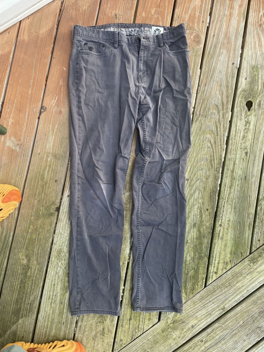Designer × Vintage Chief Keef Style Distressed Denim Size US 32 / EU 48 - 3 Thumbnail