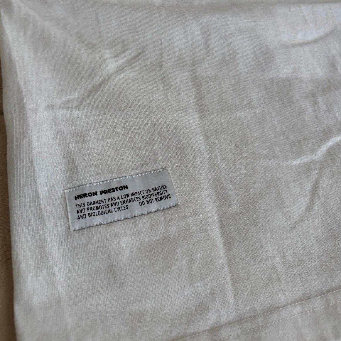 Heron Preston Heron Preston “Heron Is A Bird” White T-Shirt XL HP Cube Size US XL / EU 56 / 4 - 13 Thumbnail