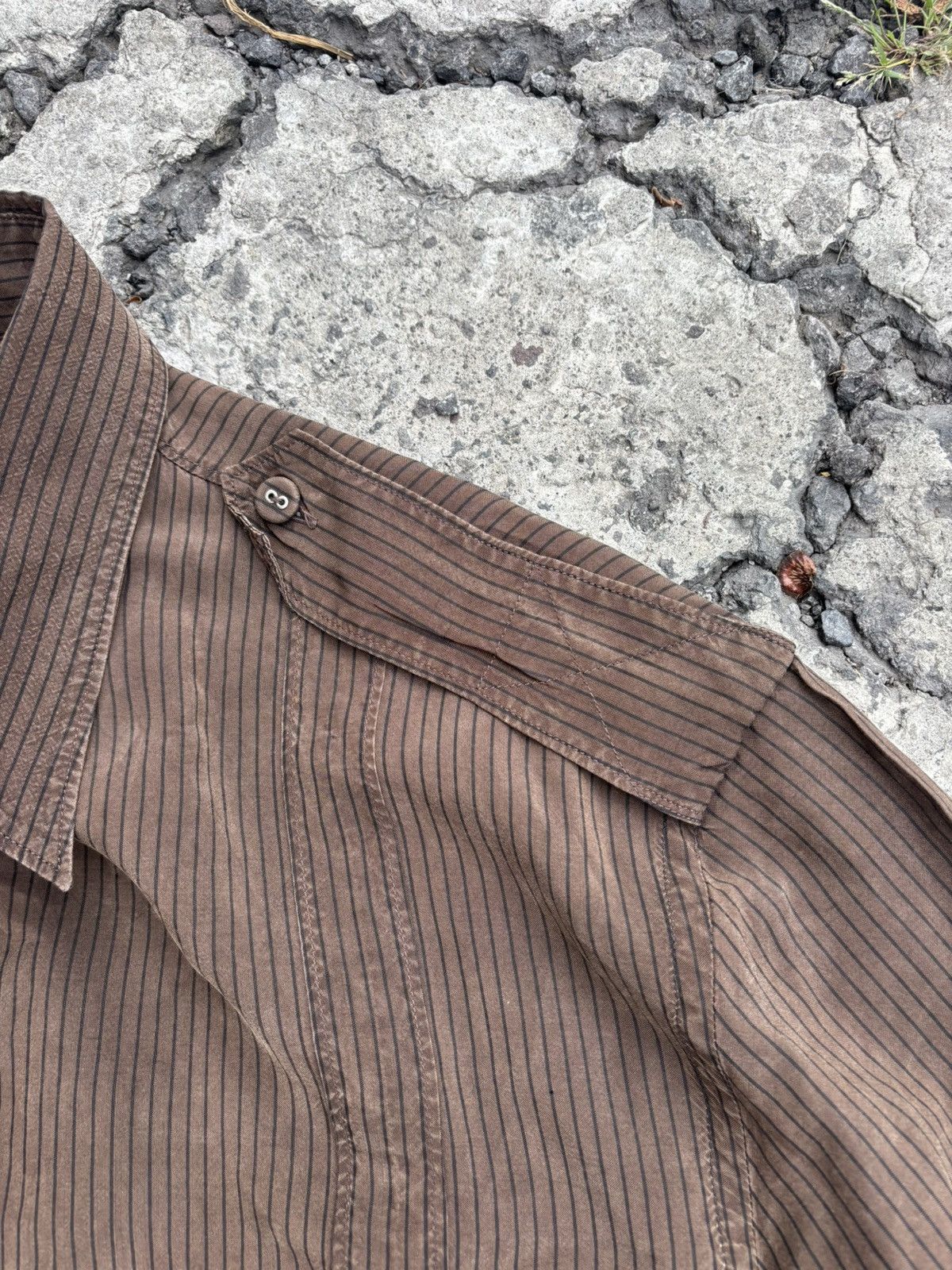 Jean Paul Gaultier Vintage Shirt Button Brown
