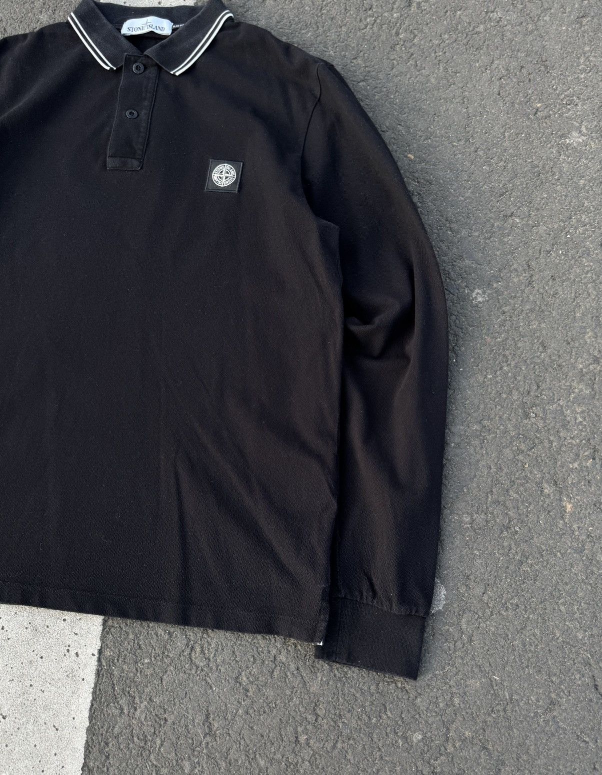 Stone Island legit rugby long sleeve sweatshirt stone island patchprogram Size US XL / EU 56 / 4 - 3 Thumbnail