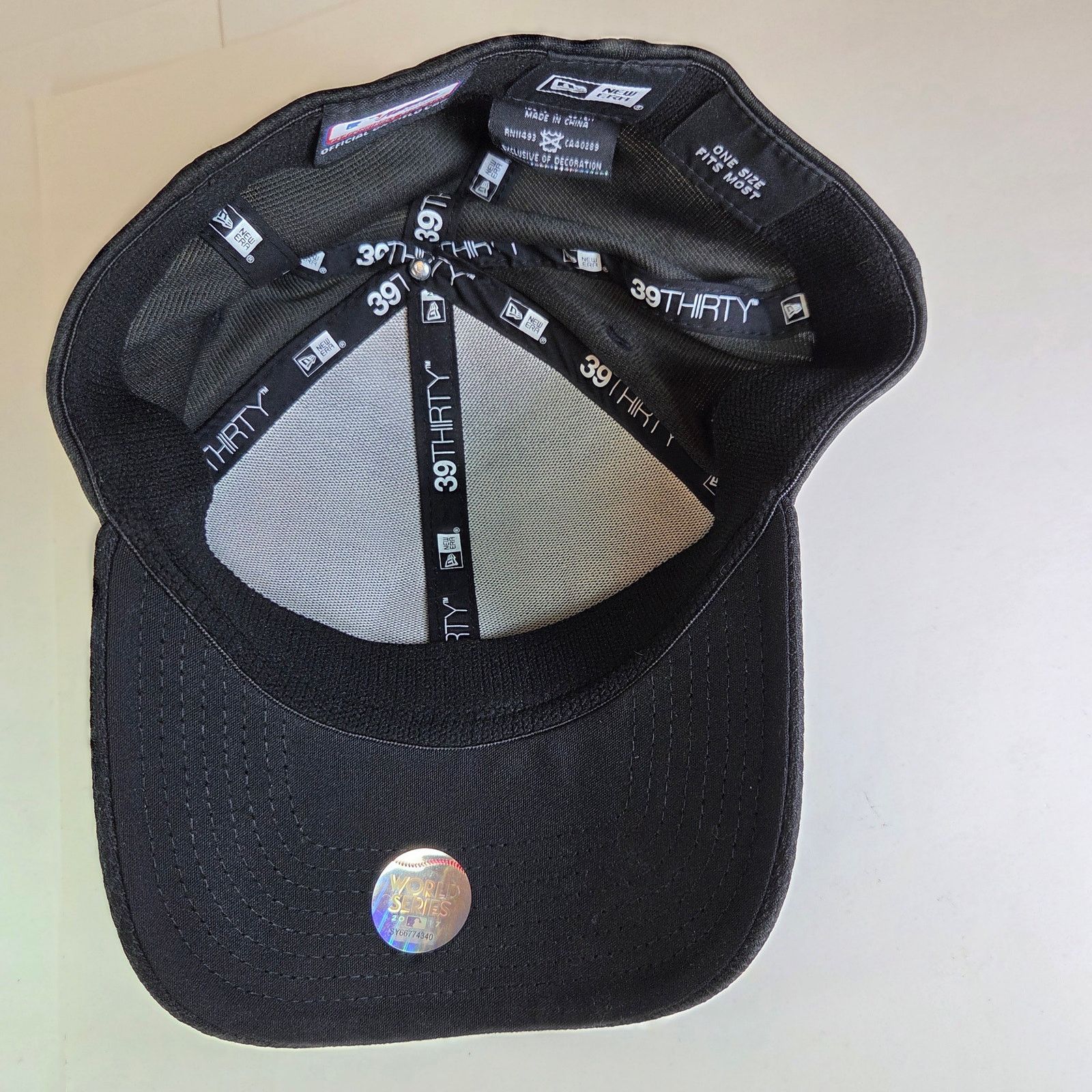 New Era New Era 39THIRTY Houston Astros 2017 Champs Hat OSFM Size ONE SIZE - 6 Thumbnail
