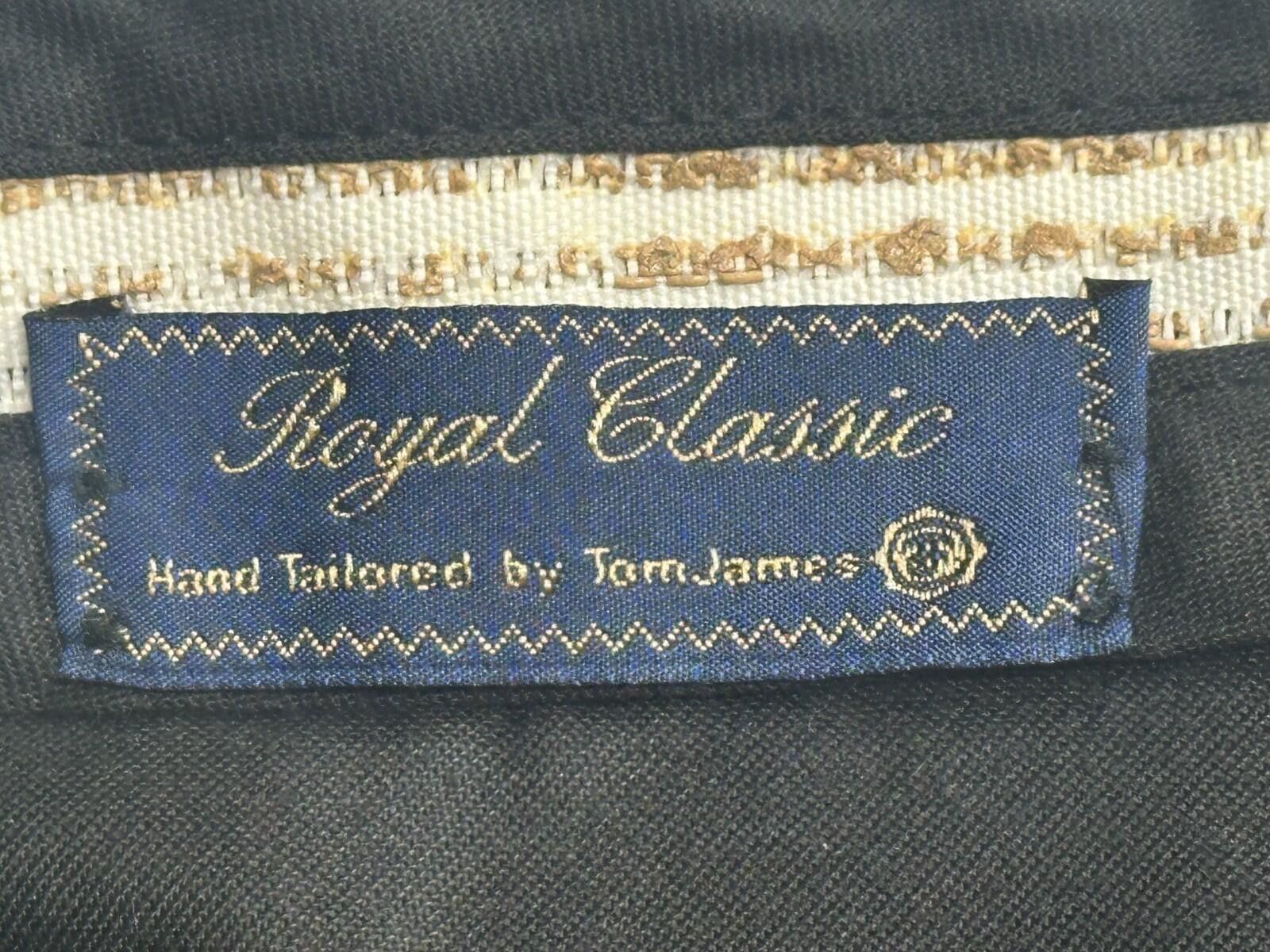Tom James Tom James Royal Classic Straight Dress Pants Blue Mens 40/28 Size US 40 / EU 56 - 7 Thumbnail