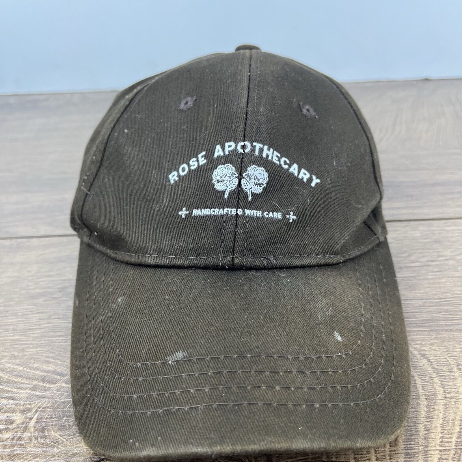 Other Rose Apothecary Hat Brown Cap Adjustable Brown Adult Size Ha Size ONE SIZE - 5 Thumbnail