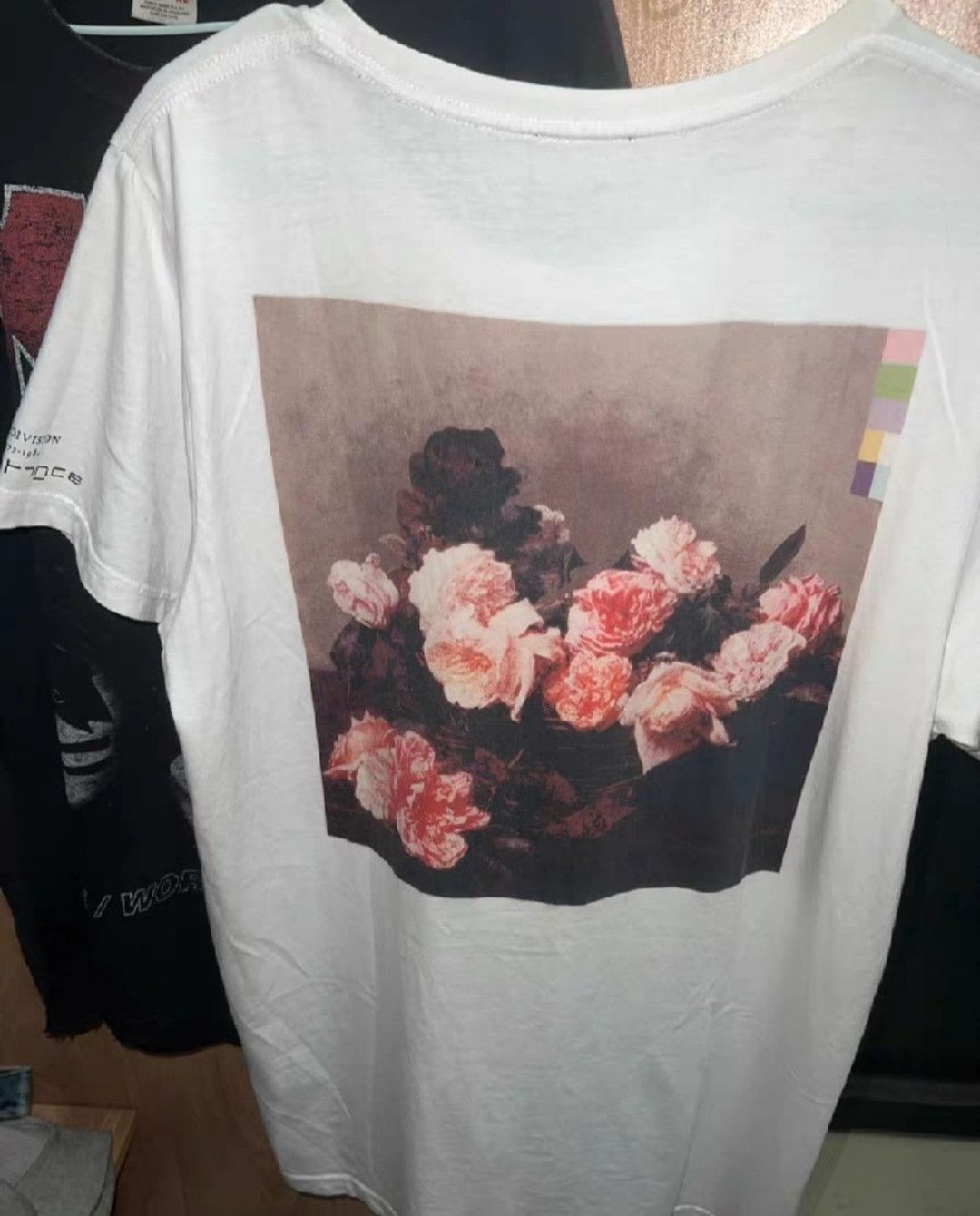 Raf Simons Joy Division Floral Tee | Grailed