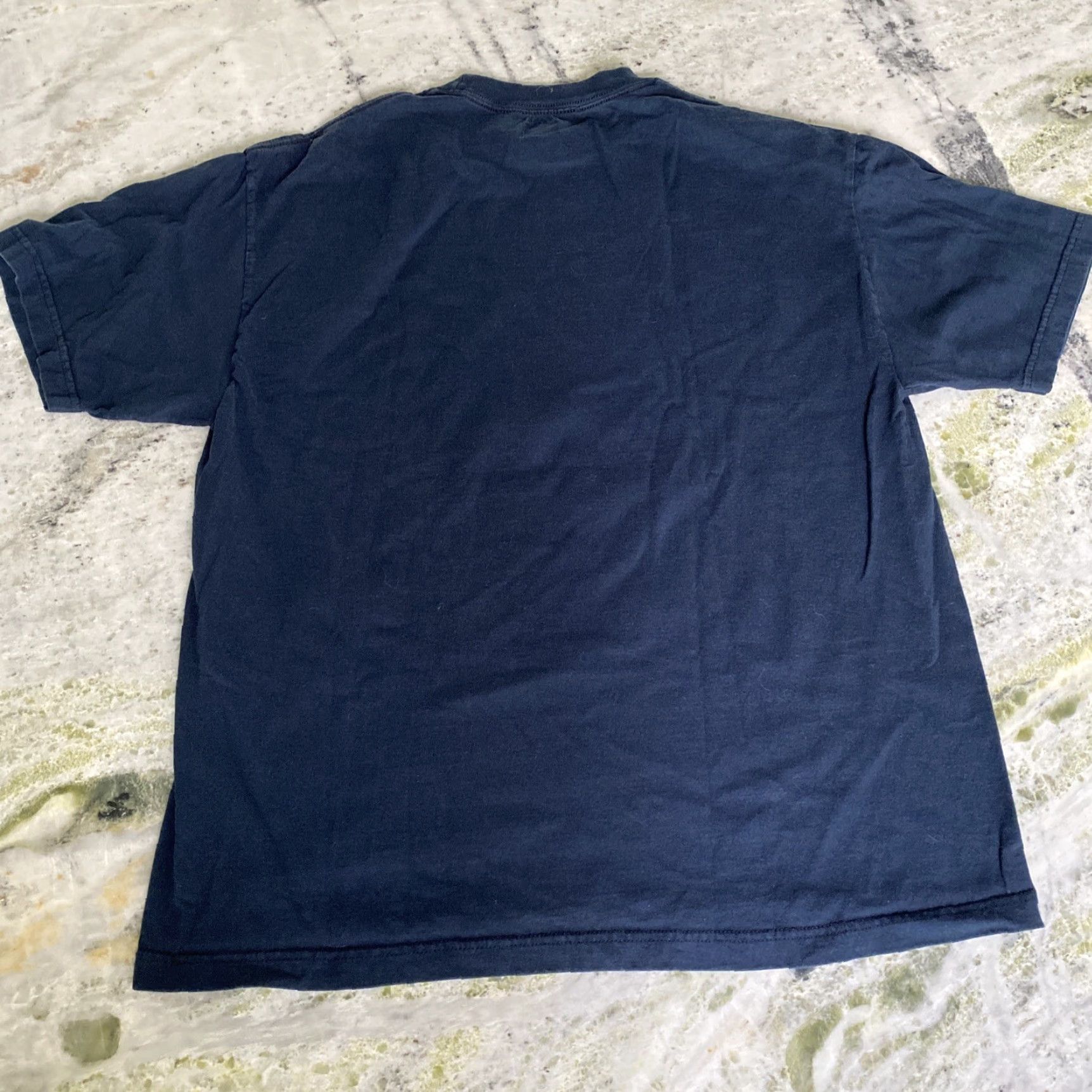 Nike VINTAGE Nike Athletic Department Beaverton USA Men’s XLarge Blue Gold T Shirt Size US L / EU 52-54 / 3 - 6 Thumbnail