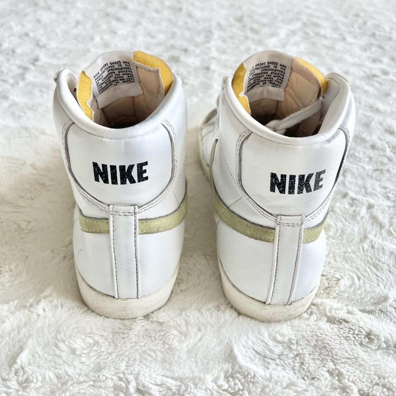 Nike Nike Blazer Mid ‘77 Sneakers Shoes Womens 9 White Volt *READ Size US 9 / IT 39 - 5 Thumbnail