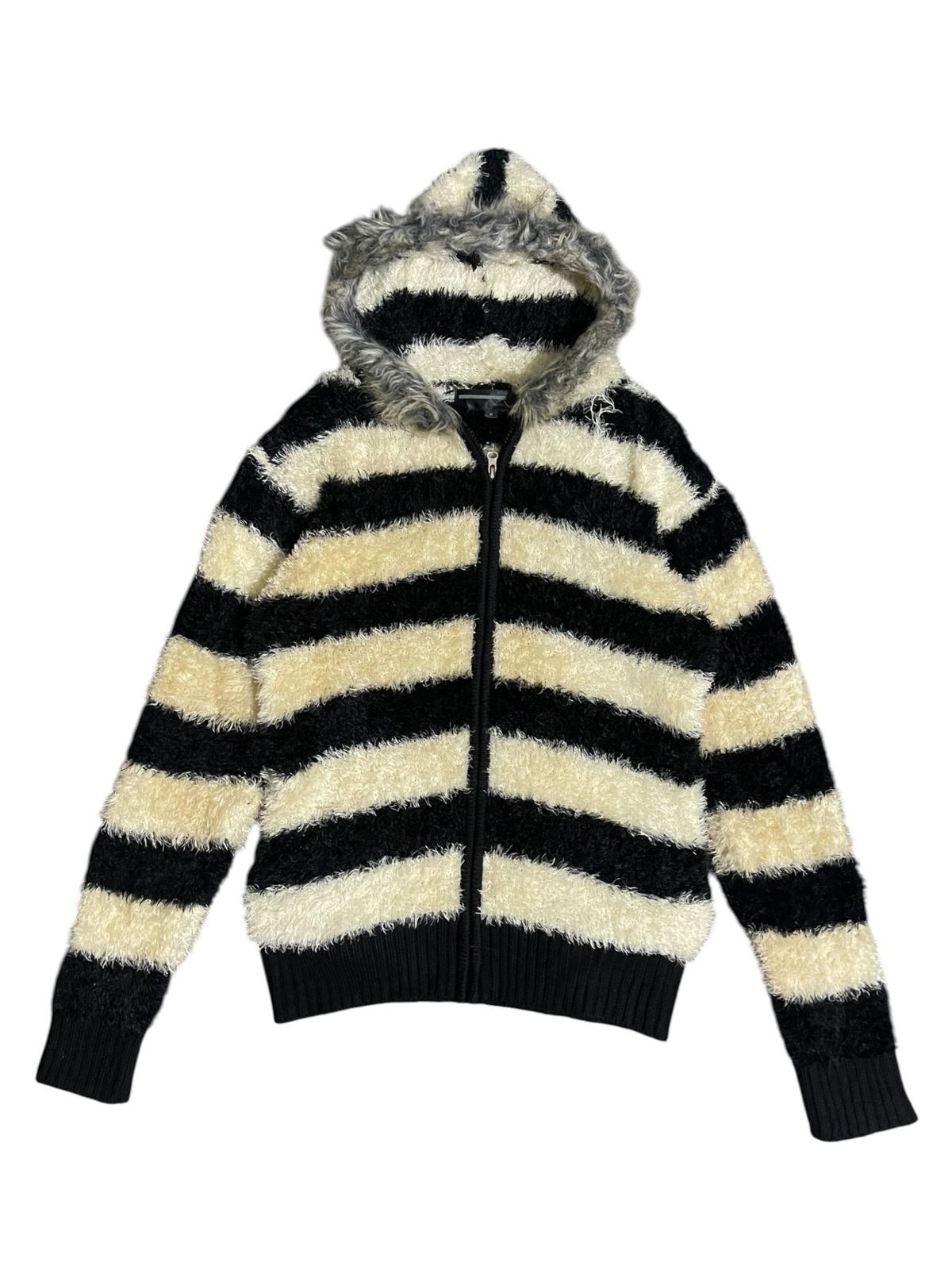Japanese Brand Commontage Japanese Mohair Fur Hoodie Number Nine Inspired Size US M / EU 48-50 / 2 - 1 Thumbnail