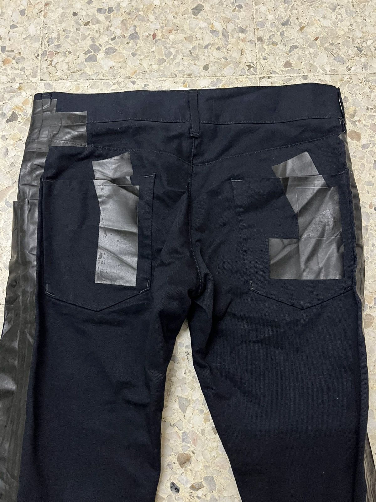 Dolce & Gabbana D&G 14 Gold Black with PVC Side Stripe Pants – Rare Italian Size US 32 / EU 48 - 12 Thumbnail