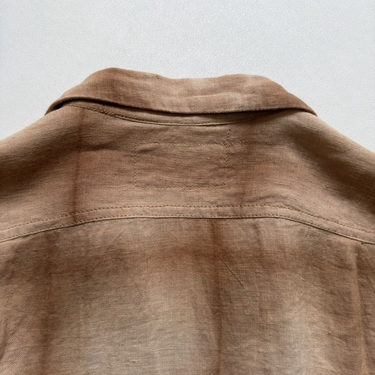 Story Mfg. Brown/Beige ‘Peace Tie Dye’ Print Shirt Size US S / EU 44-46 / 1 - 14 Thumbnail