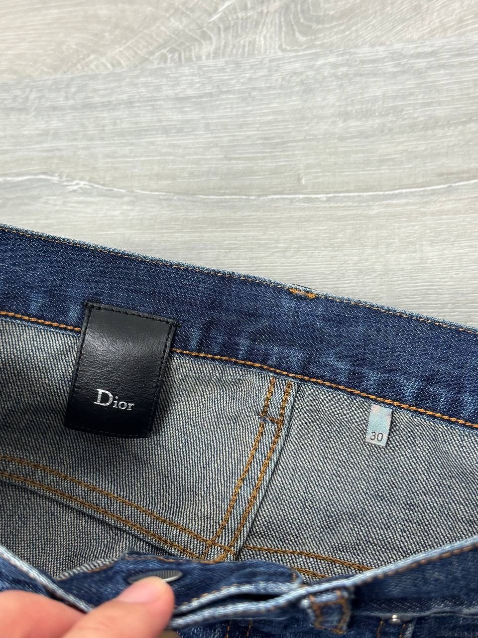 Dior Dior Hedi Slimane Blue Faded Denim Jeans Size US 30 / EU 46 - 15 Thumbnail