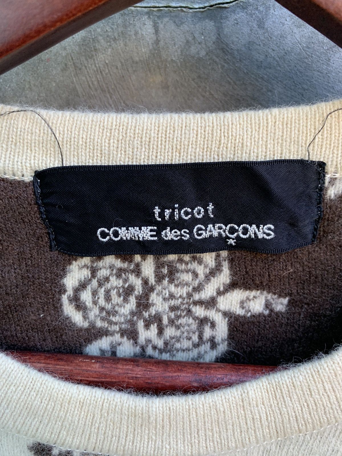 Comme des Garcons “Roses” Wool Sweater Size S / US 4 / IT 40 - 8 Thumbnail
