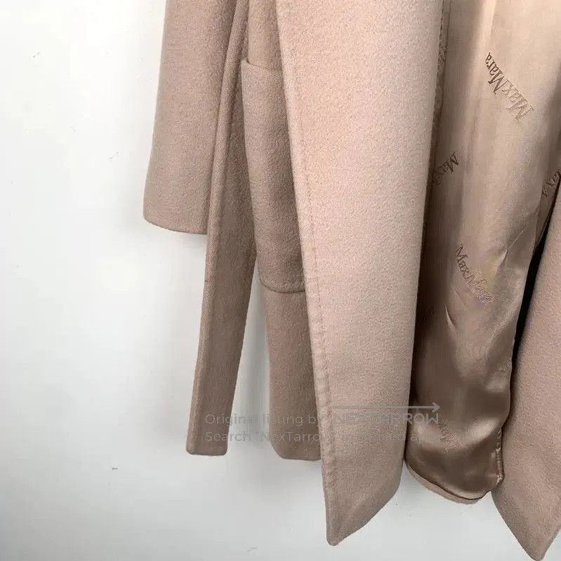 Max Mara MaxMara Pink Wool Women's Coat . Size M / US 6-8 / IT 42-44 - 4 Thumbnail