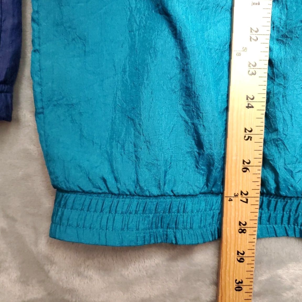 Nike VTG Nike Jacket Men L Blue Nylon Full Zip Windbreaker Lined Retro 80s 90s Sports Windbreaker Casual Size US L / EU 52-54 / 3 - 7 Thumbnail