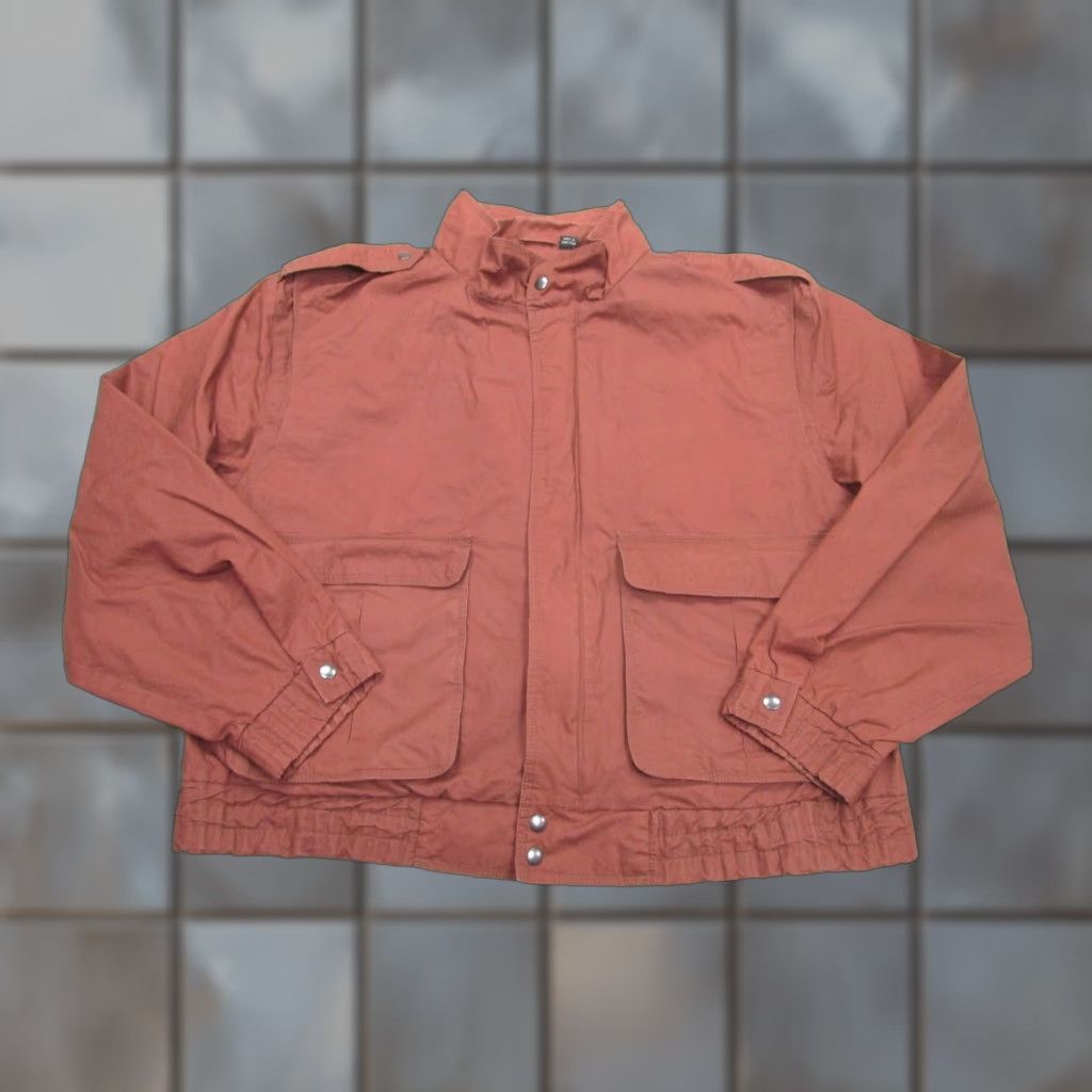 Members Only VINTAGE Members Only Jacket mens 46 Brown Bomber Coat 90s 80s Grand Prix Size US S / EU 44-46 / 1 - 1 Thumbnail