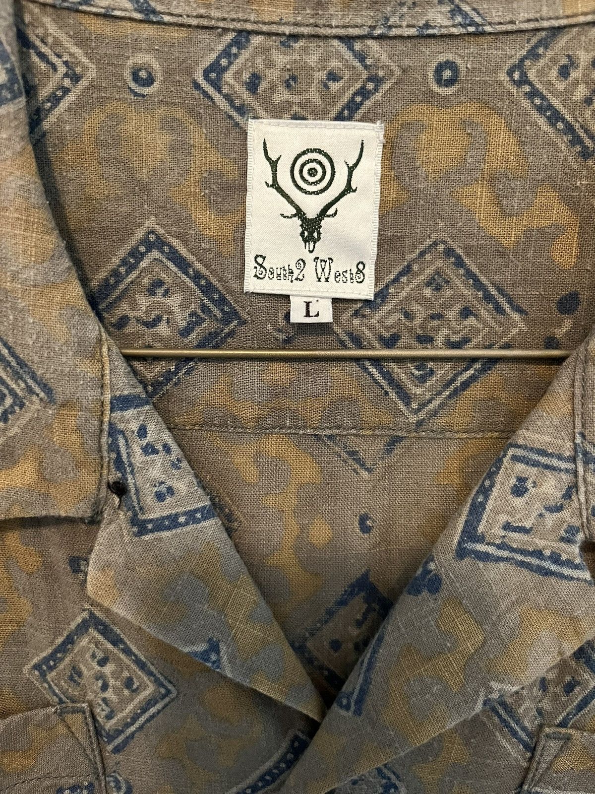 South2 West8 South2 West8 S/S Six Pocket Shirt Size US XL / EU 56 / 4 - 3 Thumbnail