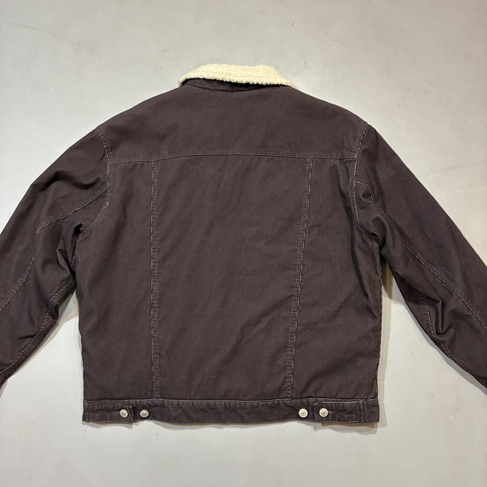 Old Navy Men's Brown Sherpa Lined Jacket Size US M / EU 48-50 / 2 - 5 Thumbnail