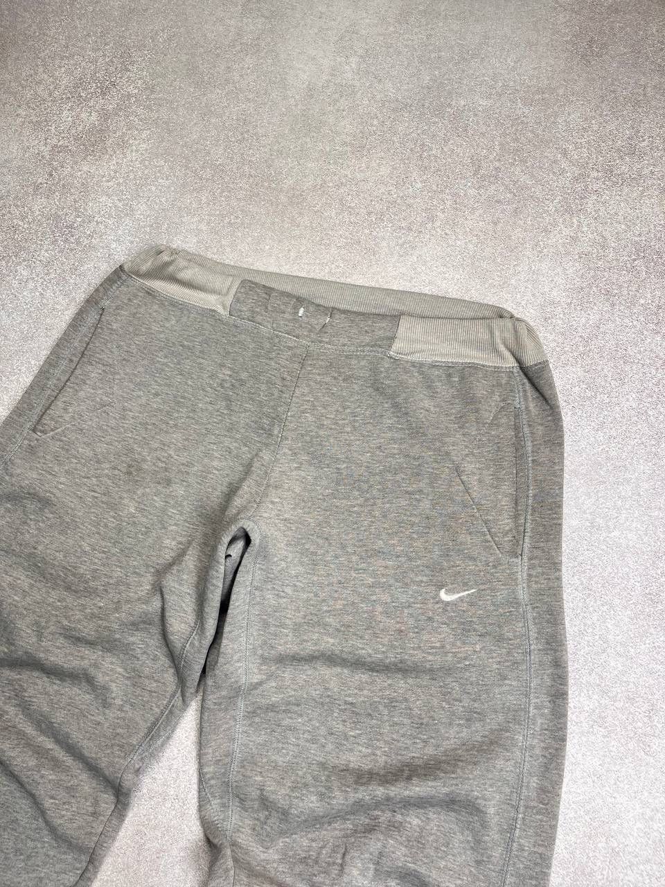 Nike × Vintage ⚡️QUICK SALE⚡️VINTAGE NIKE SWOOSH COTTON SWEATPANTS Y2K M Size US 32 / EU 48 - 5 Thumbnail