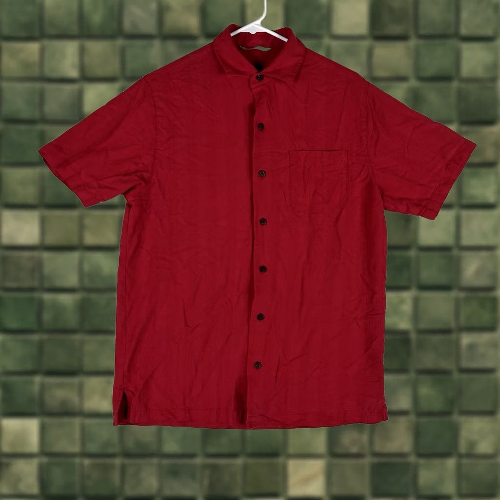 Vintage Paradise Collection Short Sleeve Button-Up Silk Shirt Mens S Hawaiian Relaxed Size US S / EU 44-46 / 1 - 1 Thumbnail