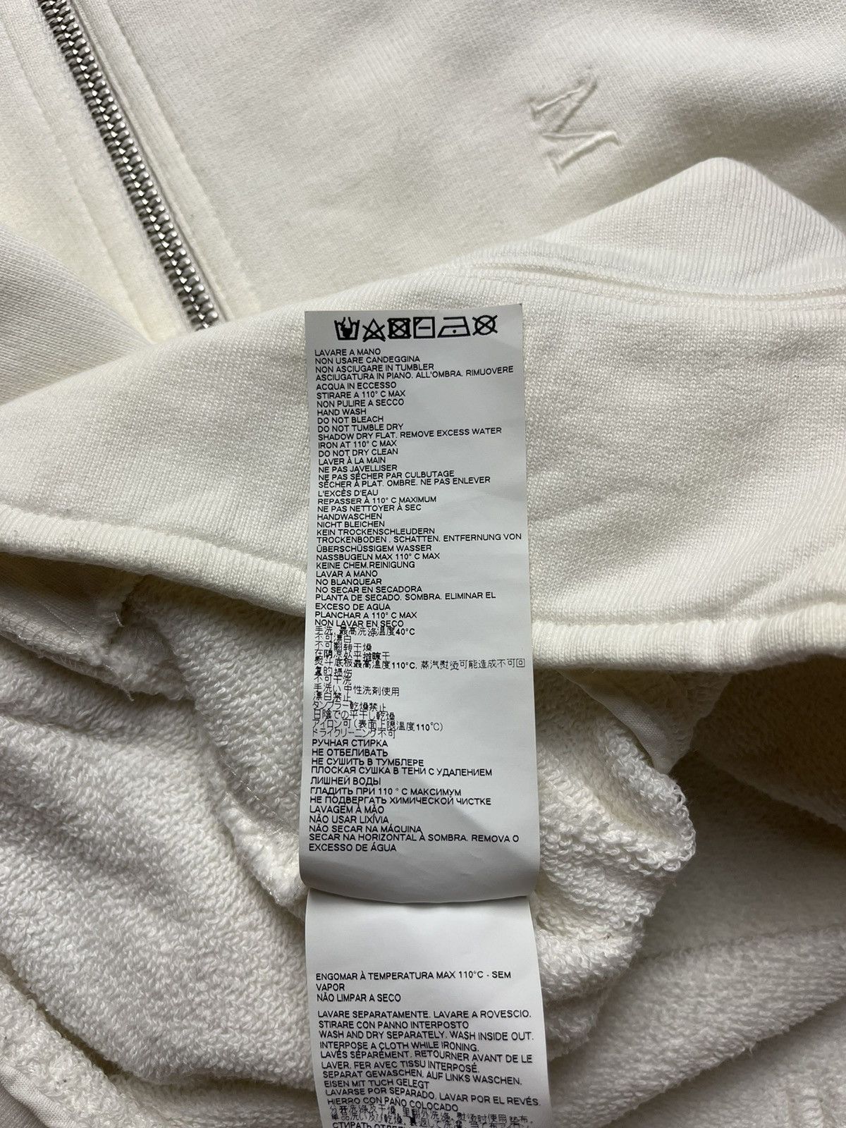Maison Margiela Maison Margiela SS21 Cropped Zip-Up Hoodie Size S / US 4 / IT 40 - 18 Thumbnail