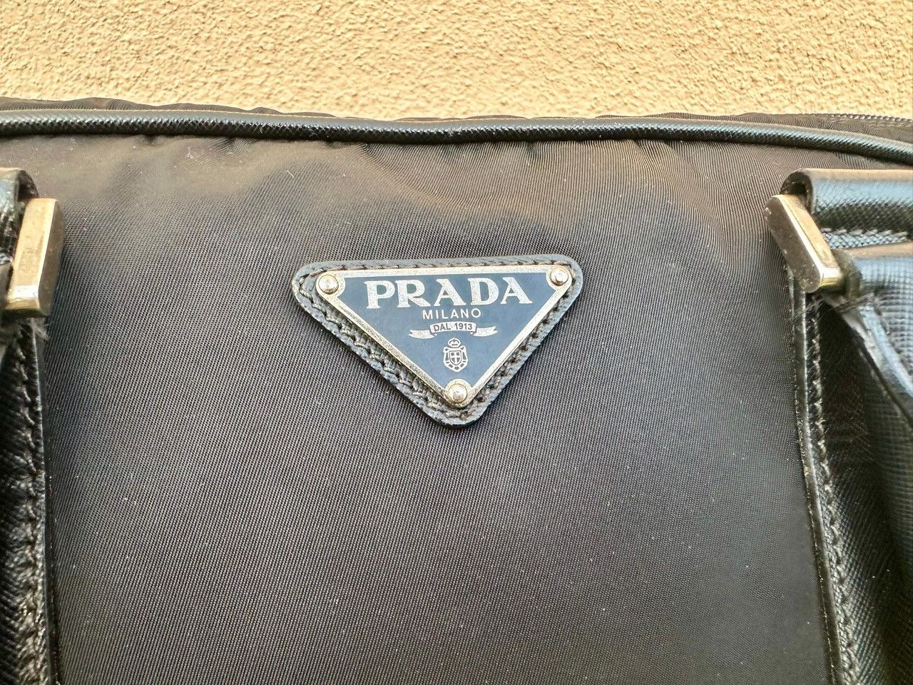 Prada Authentic Prada Tessuto Saffiano Leather Briefcase Size ONE SIZE - 15 Thumbnail