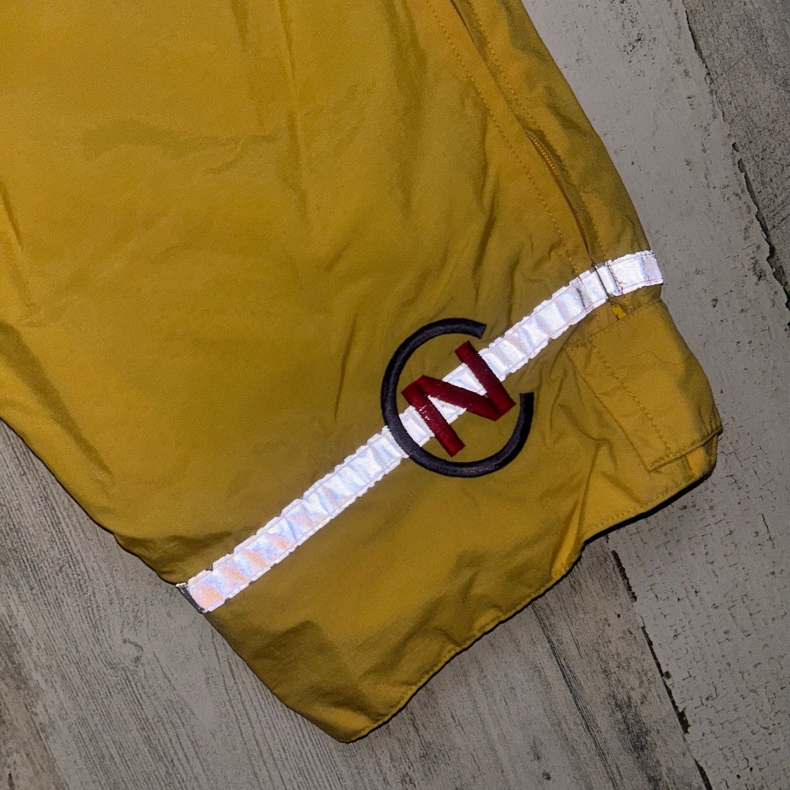 Nautica × Vintage Vintage 90s Nautica Competition Yellow Track Pants Size US 36 / EU 52 - 2 Thumbnail