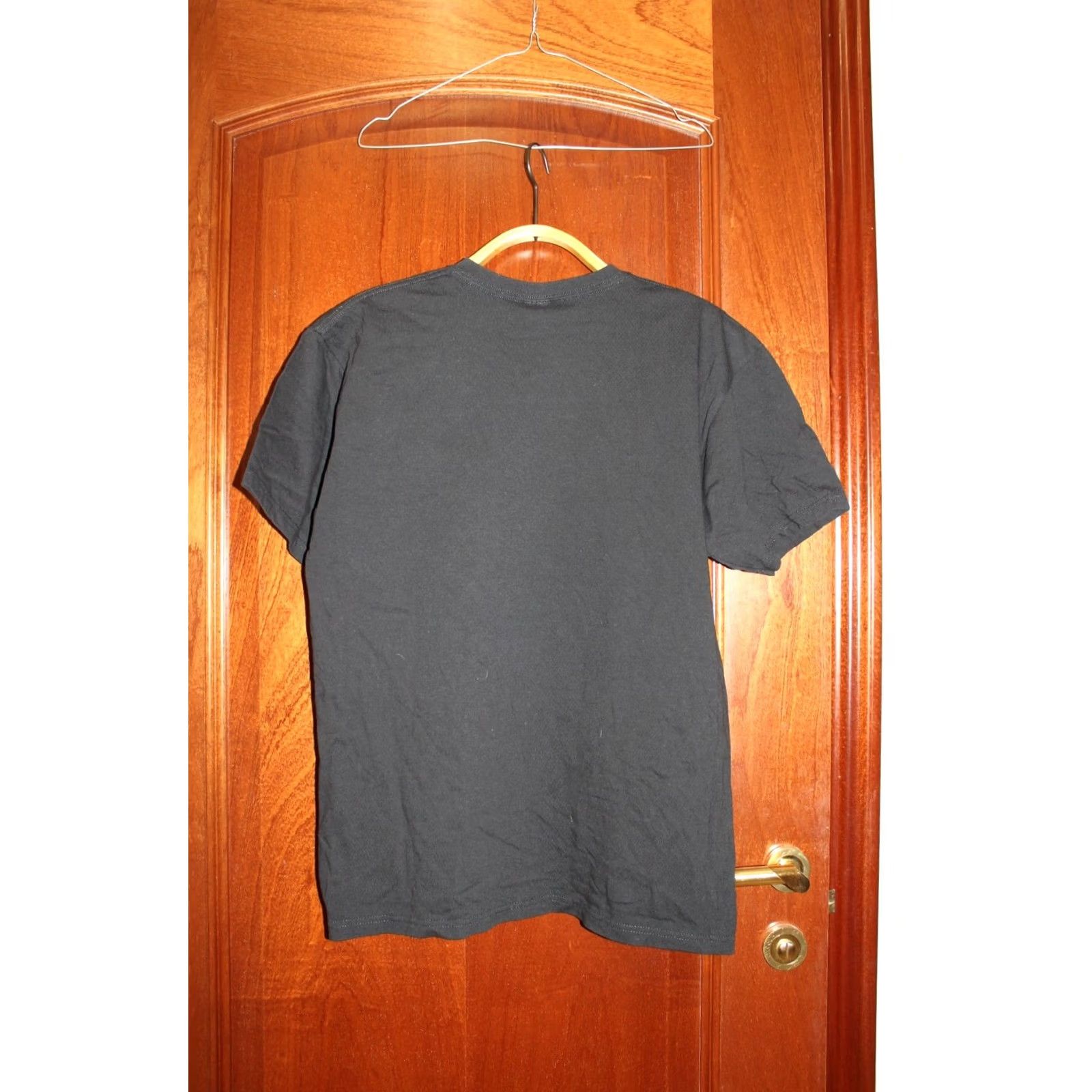 Anvil VINTAGE Anvil OMNIAM T-shirt - All Around The World - Black - Short Sleeve - Mens - L Size US L / EU 52-54 / 3 - 5 Thumbnail