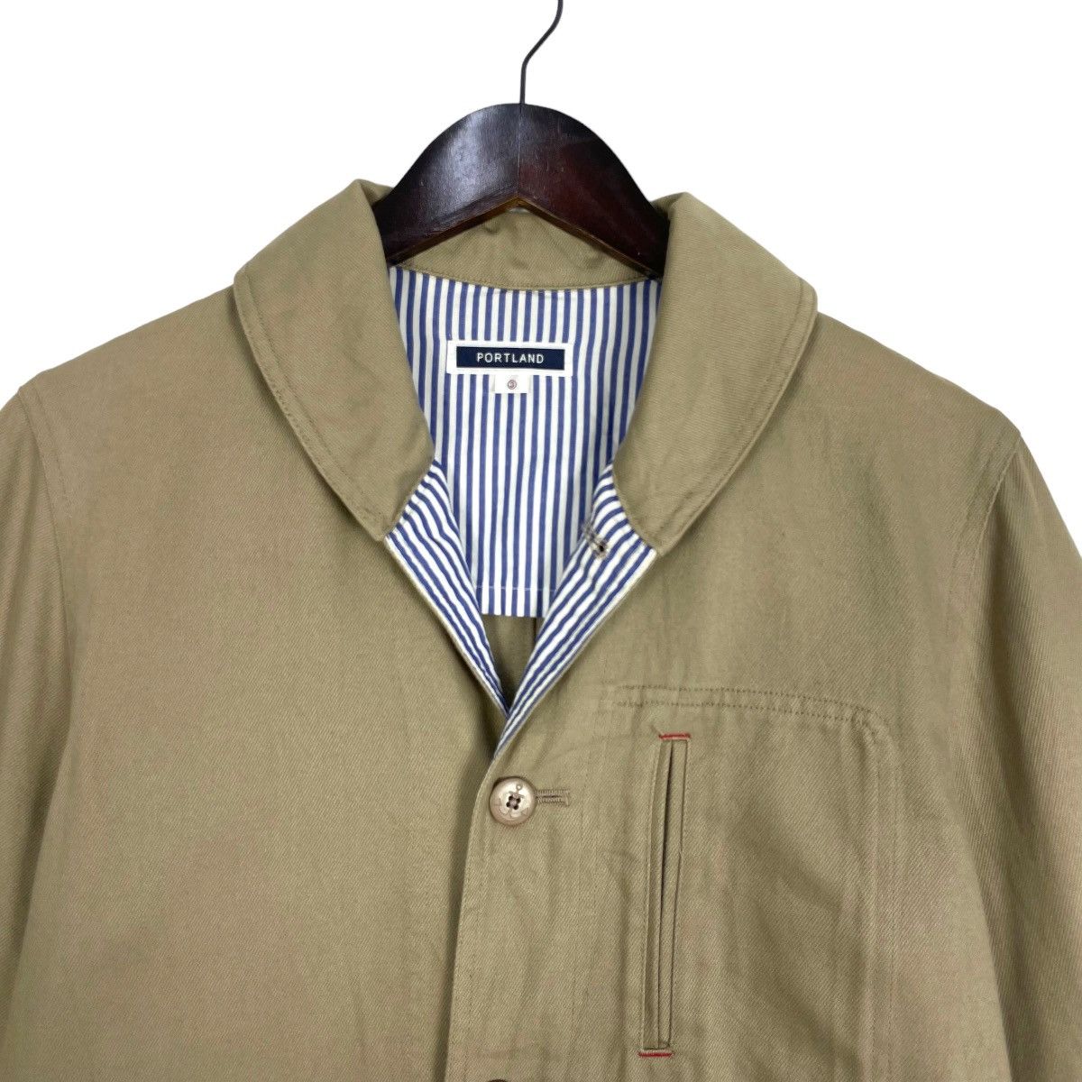 Portland Leather Vintage Portland Jacket Button Up Coat Jacket Size US S / EU 44-46 / 1 - 5 Thumbnail