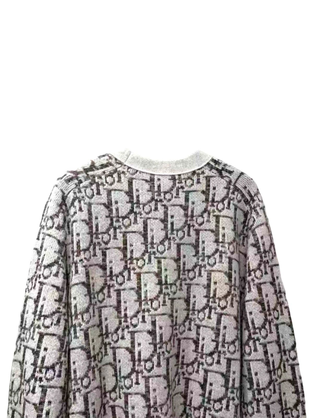Dior Christian Dior X3L V Neck Button Up Cardigan Wool Monogram Size US XXL / EU 58 / 5 - 3 Thumbnail