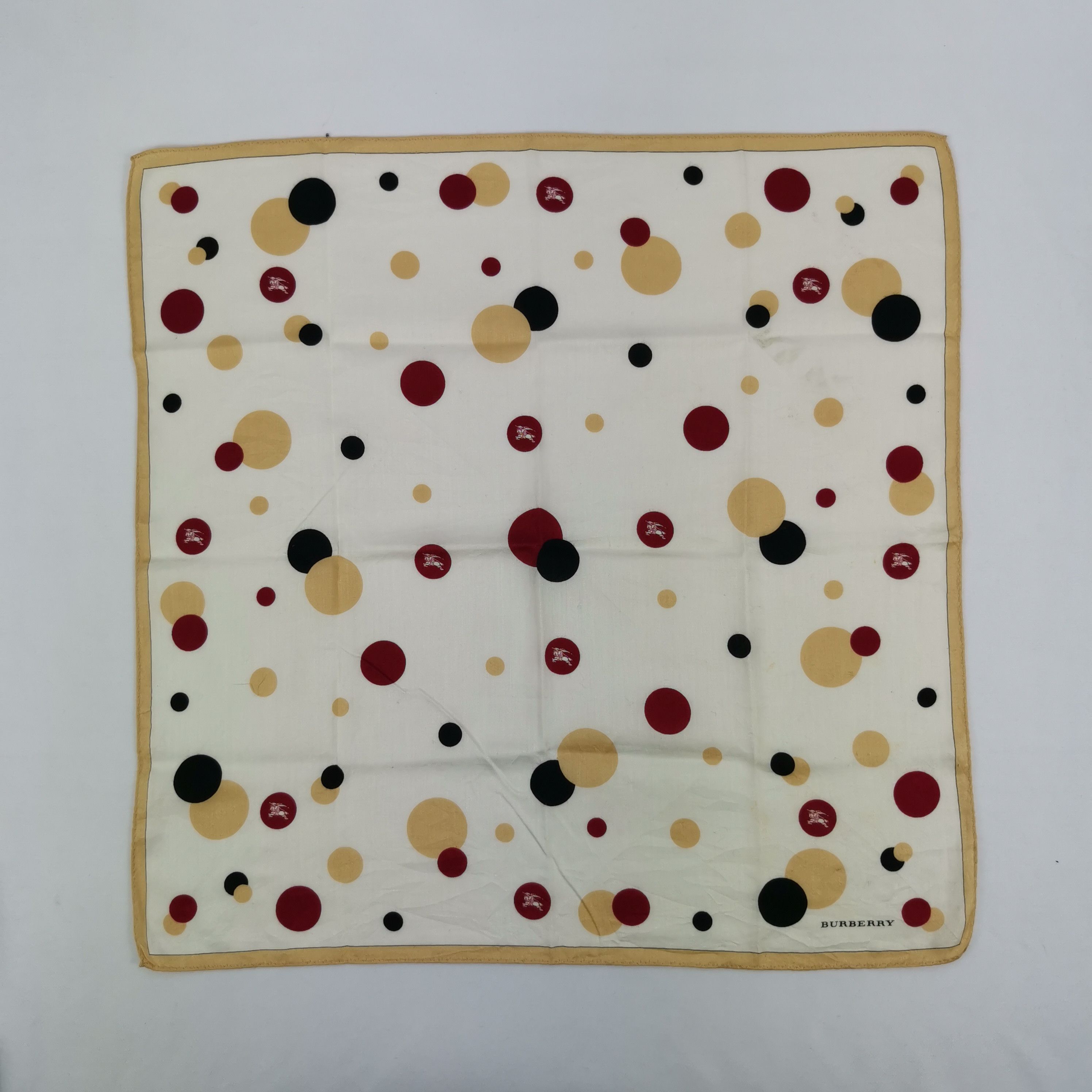 Burberry Vintage Burberry Handkerchief Bandana Pocket Square Size ONE SIZE - 2 Thumbnail