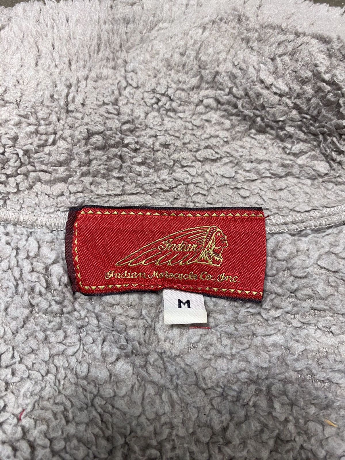 Indian Motorcycle A10 Indian Motocycle Co Zipper Fleece Size US M / EU 48-50 / 2 - 12 Thumbnail