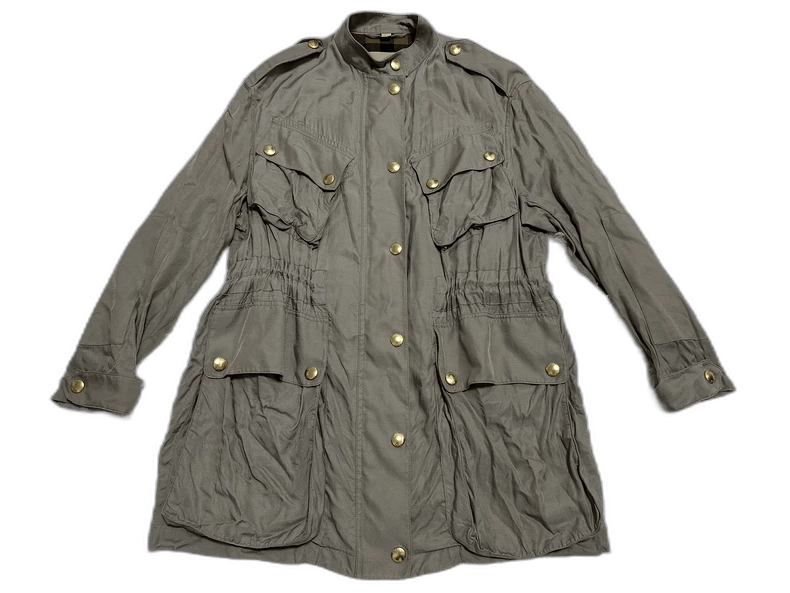 Burberry Burberry Women's Jacket with Gold Detailing Size US L / EU 52-54 / 3 - 1 Thumbnail