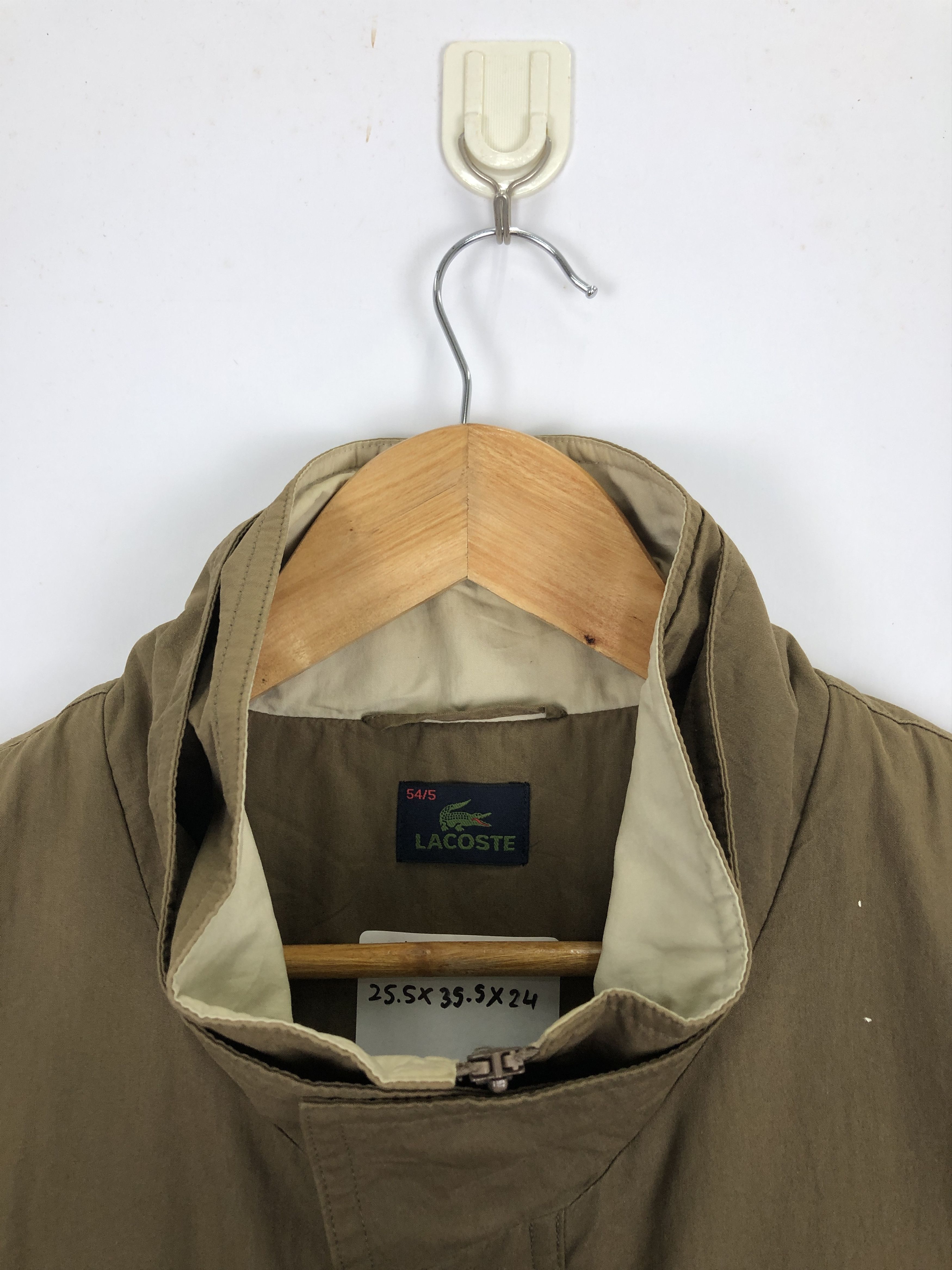 Lacoste Vintage Lacoste Trench Coat Parka Jakcet J1707 Size US L / EU 52-54 / 3 - 10 Thumbnail