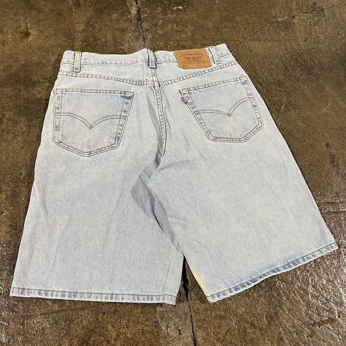 Levi's × Vintage Crazy Vintage 90s Levi's 550 Jorts Relaxed Fit Skater Shorts Size US 34 / EU 50 - 3 Thumbnail